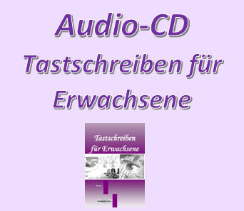 Audio-CD - Tastschreiben für Erwachsene